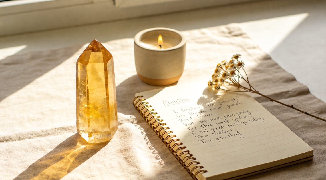 A Simple Morning Crystal Ritual for Positive Energy