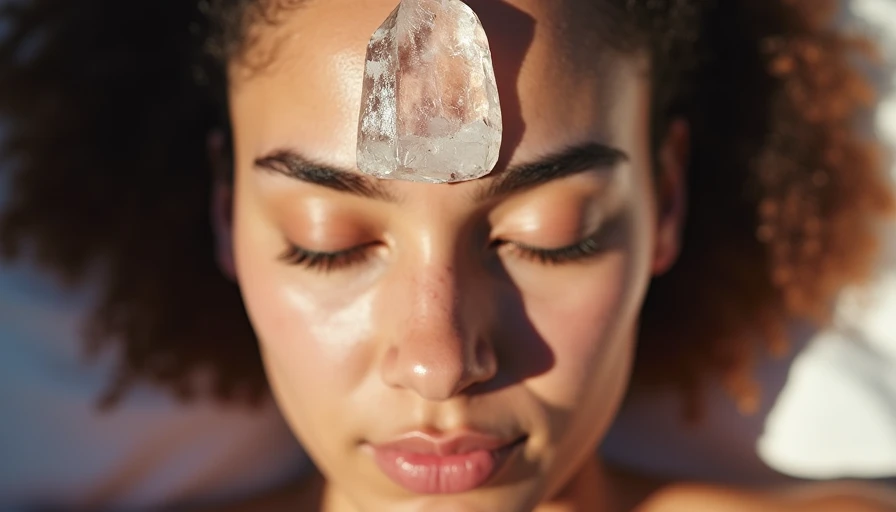 Visual context for clear quartz metaphysical properties