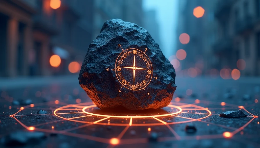 Illustration for sagittarius stone