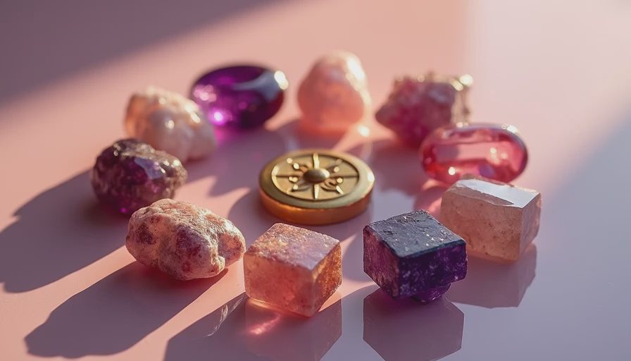 Visual context for sagittarius crystals